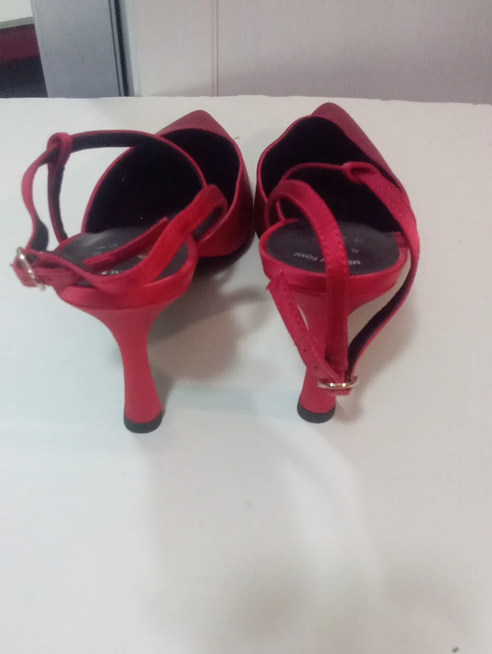 a new day Red Pointed Slingback Heels